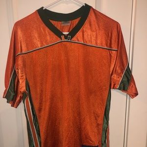 University of Miami mesh jersey